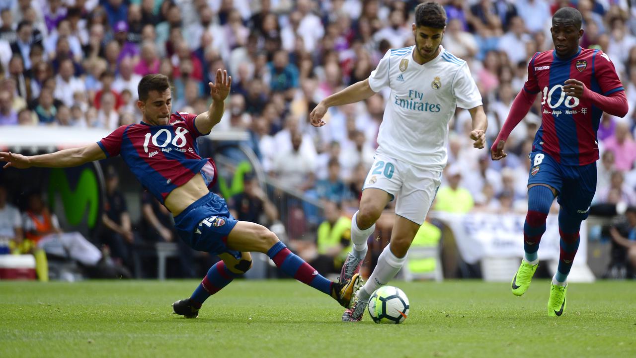 Real Madrid vs Levante (AFP)