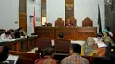 Sidang lanjutan gugatan praperadilan kepada Komisi Pemberantasan Korupsi (KPK) oleh mantan Direktur Pertamina Suroso Atmo Martoyo kembali digelar di Pengadilan Negeri (PN) Jakarta Selatan, Rabu (8/4/2015).(Liputan6.com/Yoppy Renato)