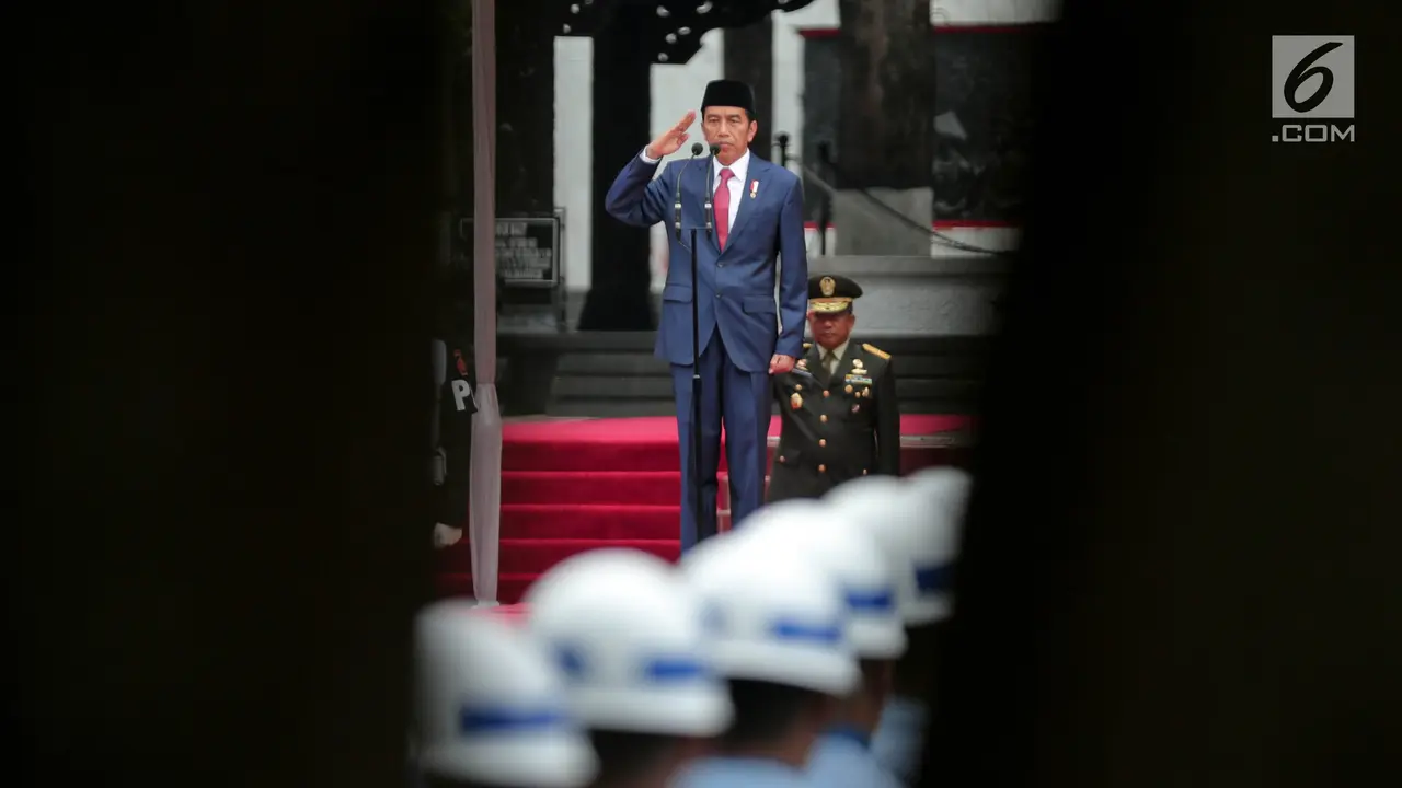 Presiden Jokowi Pimpin Upacara Peringatan Hari Kesaktian Pancasila