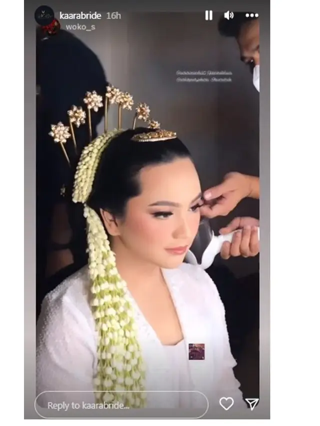 11 Momen Pernikahan Rachel Amanda dan Narawastu Indrapradna, Penuh Haru Bahagia