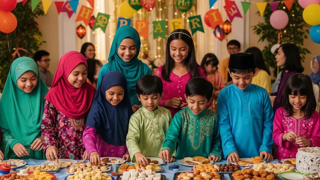 Anak di Acara Open House