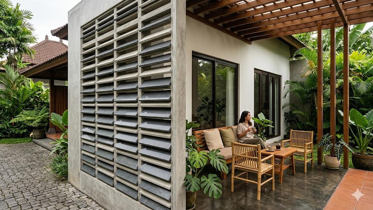 10 Model Roster Anti Tampias untuk Teras Rumah, Estetik dan Tetap Sejuk