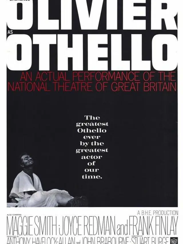 Poster film Othello. (Foto: Dok. BHE Films/ National Theatre of Great Britain/ IMDb)