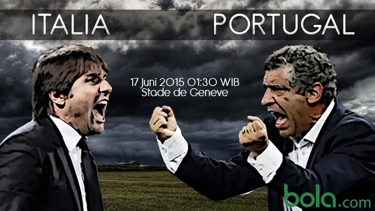 Laga Persahabatan : Italia vs Portugal