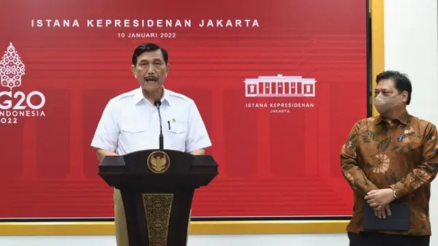 Menko Marves Luhut B. Pandjaitan