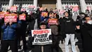 Usai diberlakukan kurang dari 12 jam, hari ini Rabu (4/12/2024), Presiden Korea Selatan Yoon Suk Yeol resmi mencabut status darurat militer. (ANTHONY WALLACE/AFP)