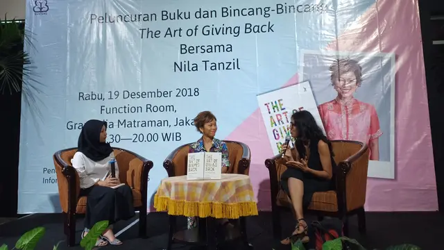 [Fimela] Belajar Berbagi Kebaikan dari Buku Karya Nila Tanzil, The Art of Giving Back