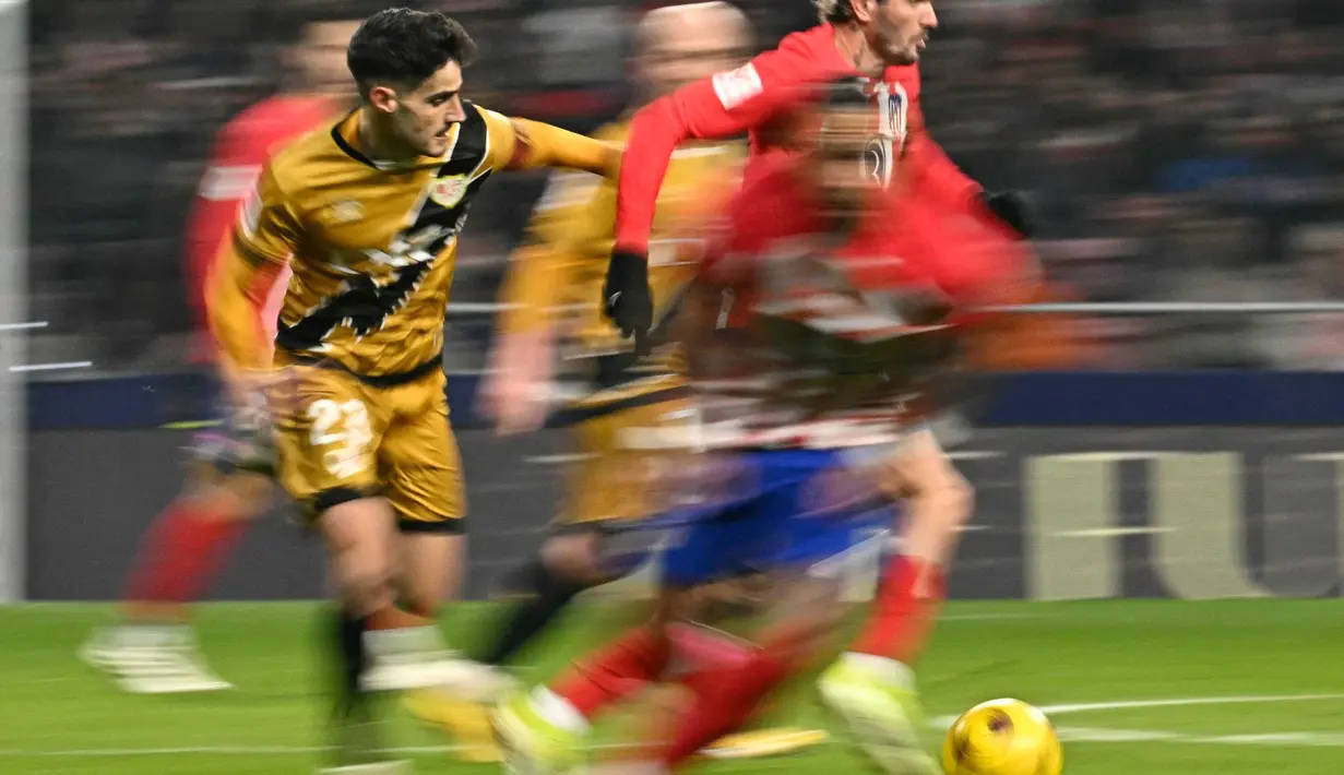 Sedangkan Rayo Vallecano terpuruk di urutan 13 dengan 24 poin. (JAVIER SORIANO/AFP)