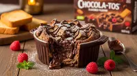 Resep Puding Brownies Roti Tawar Chocolatos, Manisnya Cokelat Lumer di Lidah