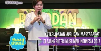 Selain penilaian para juri, masyarakat juga bisa terlibat di dalam ajang Puteri Muslimah Indonesia 2017.