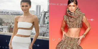 Lihat di sini beberapa potret gaya terbaik Zendaya di red carpet acara promosi film Dune 2.