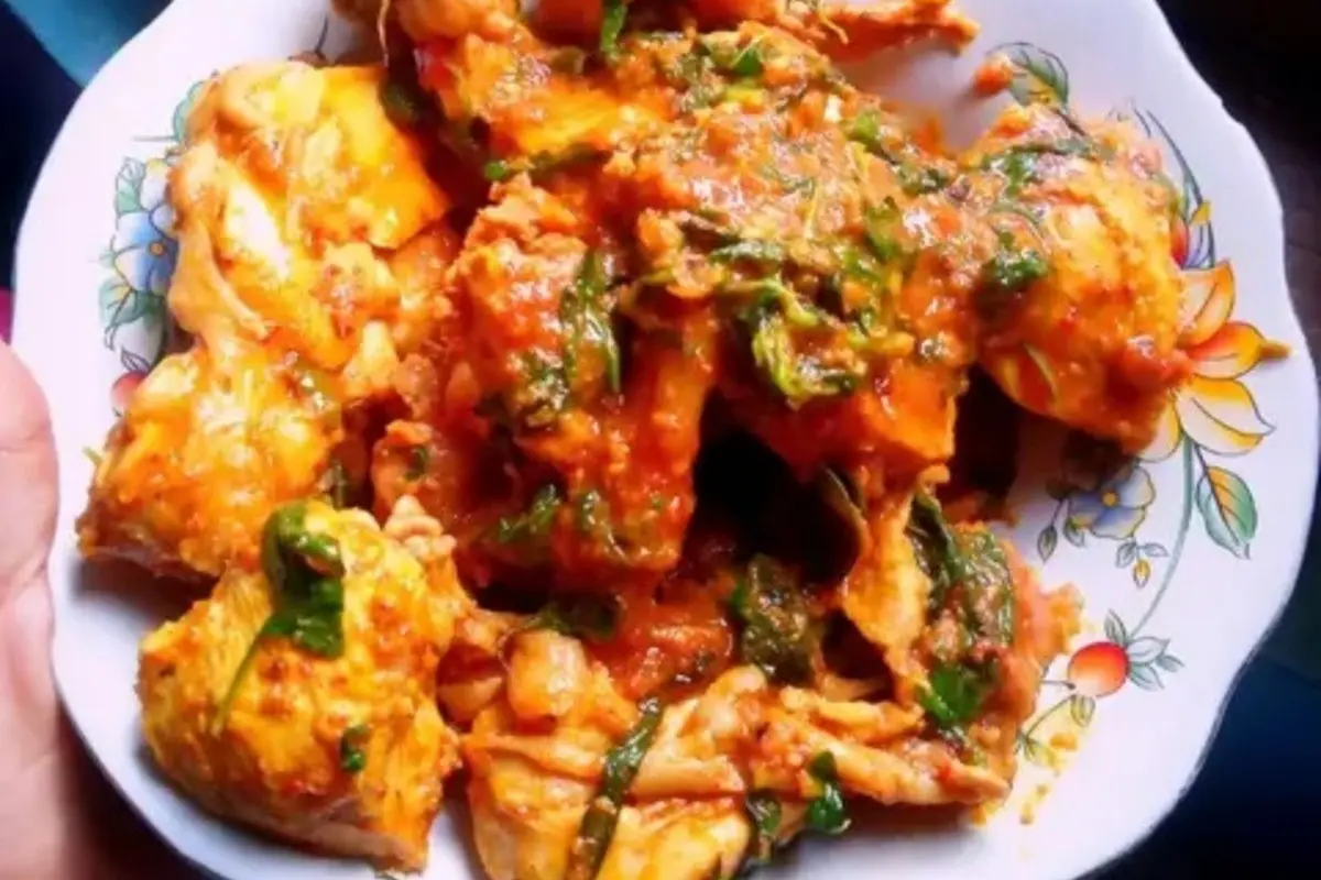 Resep ayam rica-rica kemangi. (dok. Cookpad @kanifff)