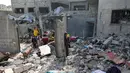 Serangan itu mengakhiri gencatan senjata yang berjalan selama dua bulan dengan Hamas. (Eyad BABA/AFP)
