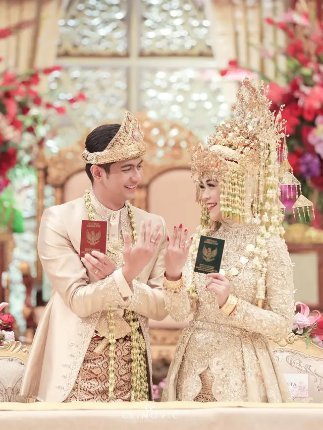 Teuku Ryan dan Ria Ricis. (Foto: Dok. Clinovic Photograophy dari Instagram @teukuryantr)