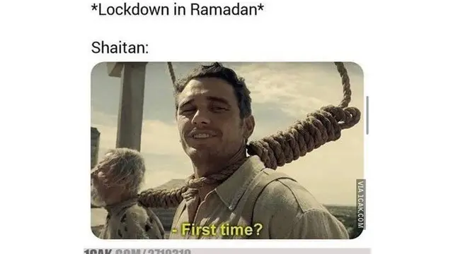 9 Meme Sambut Bulan Ramadan di Tengah Wabah Corona Ini Bikin Miris