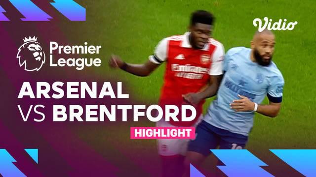 berita video highlights Liga Inggris, Arsenal ditahan imbang Brentford 1-1, Sabtu (11/2/23)