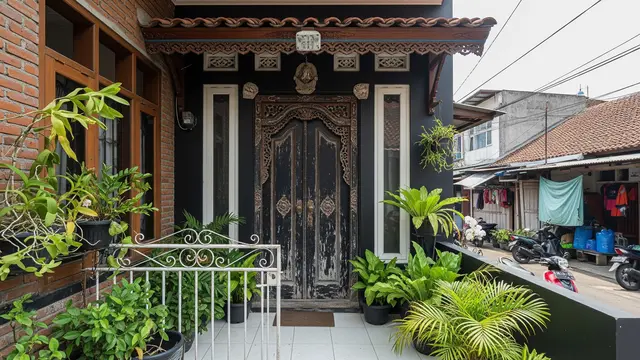 Hindari 6 Warna Cat Ini untuk Pintu Masuk Rumah, Bikin Terlihat Kurang Ramah