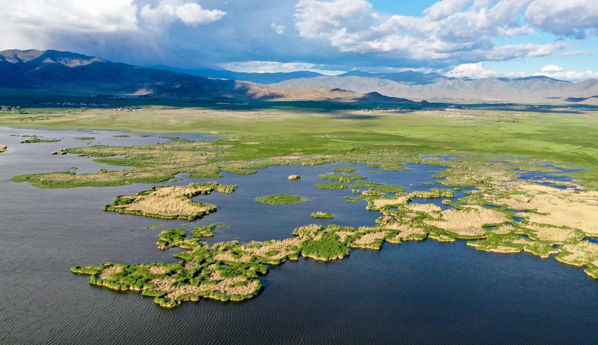 FOTO: Pemandangan Indah Saat Musim Panas di Geopark ...