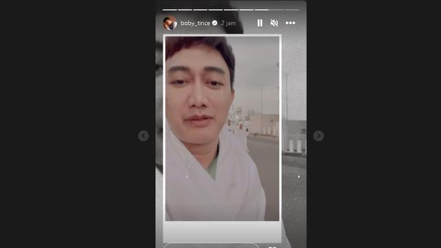 Boby TinceBoby Tince naik haji 2023 (Foto: Instagram boby_tince)