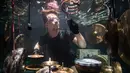 Latihan grup Between Music jelang Konser Underwater AquaSonic di Aarhus, Denmark, Rabu (19/4). Konser Underwater AquaSonic membawa penonton melakukan perjalanan yang unik dan mempesona ke wilayah yang belum dipetakan. (AFP PHOTO / Jonathan NACKSTRAND)