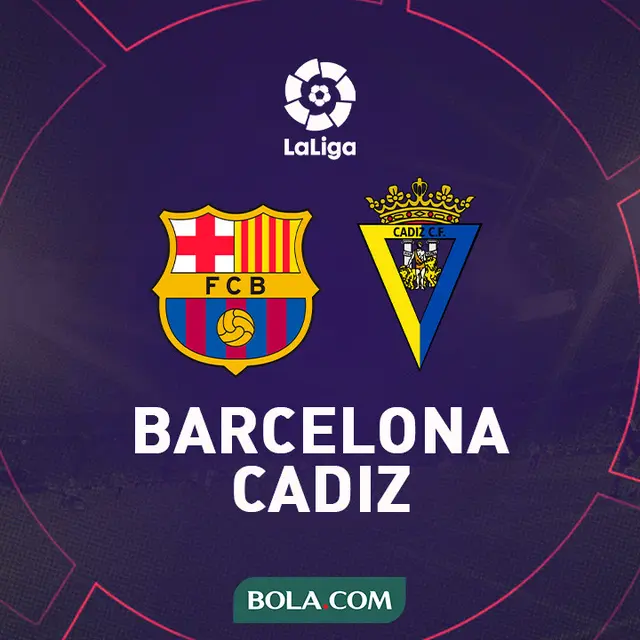 La Liga - Barcelona Vs Cadiz