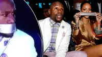 Video Rihanna Bungkam Mulut Pria Ini Pakai Perekat di BET Awards 