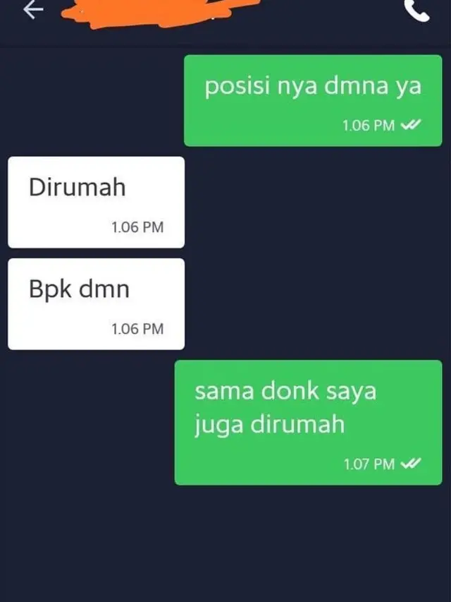 Bikin Garuk Kepala, 8 Chat Tanya Lokasi Driver Ojol dan Penumpangnya