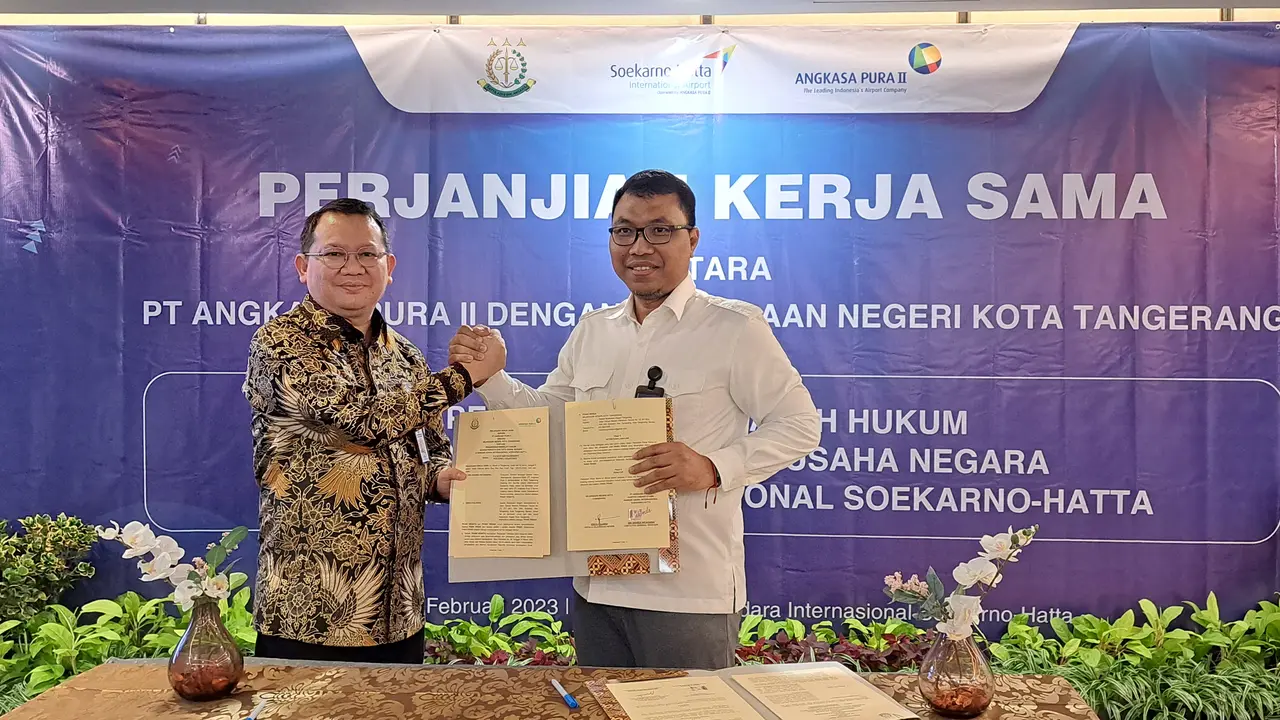 PT Angkasa Pura (AP) II, gandeng Kantor Kejari Kota Tangerang tentang penanganan masalah hukum bidang perdata dan tata usaha negara