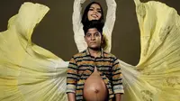 Pasangan transgender di India, Ziya Paval (21) dan Zahad (23) melahirkan anak pertama mereka dan menjadi perbincangan di media sosial. (Dok: Instagram/Ziya Paval)