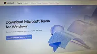 Skype Tutup! Ini Cara Download Microsoft Teams dan Fiturnya. (Liputan6.com/ Yuslianson)