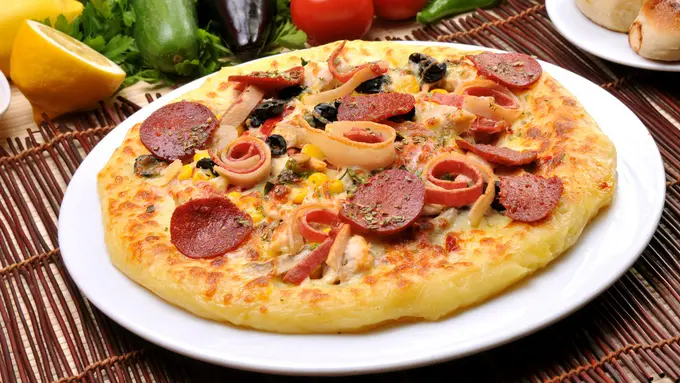 pizza kentang