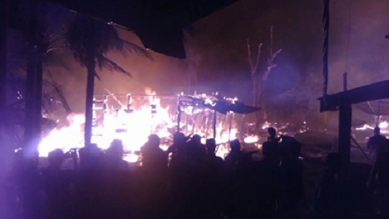 Idul Adha, 10 Rumah Warga Kampung Zumi Zola Ludes Terbakar