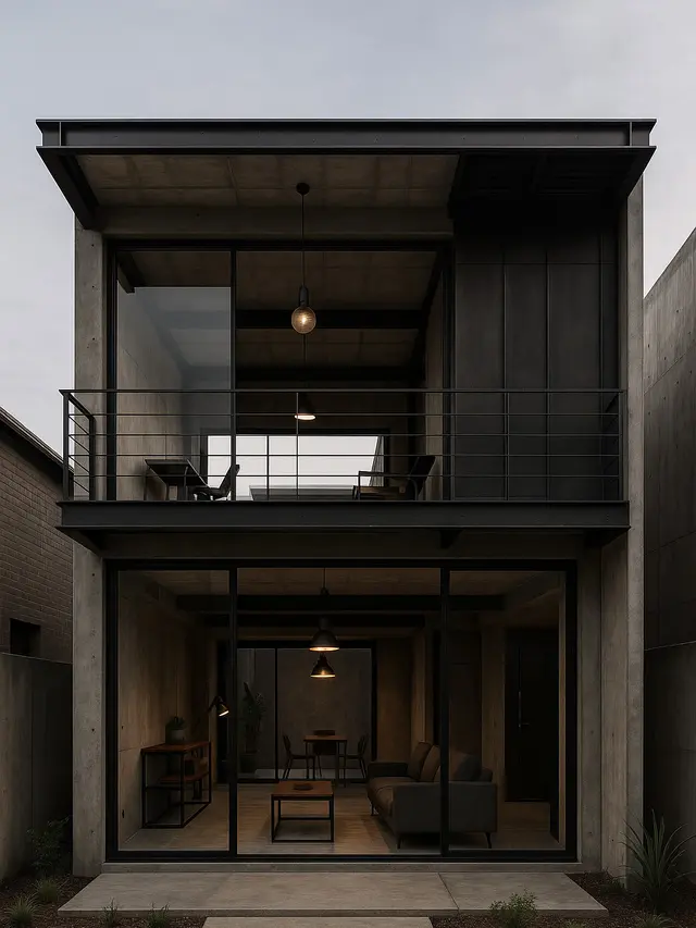 Rumah Tingkat 2 Minimalis Modern (Foto: ChatGPT)