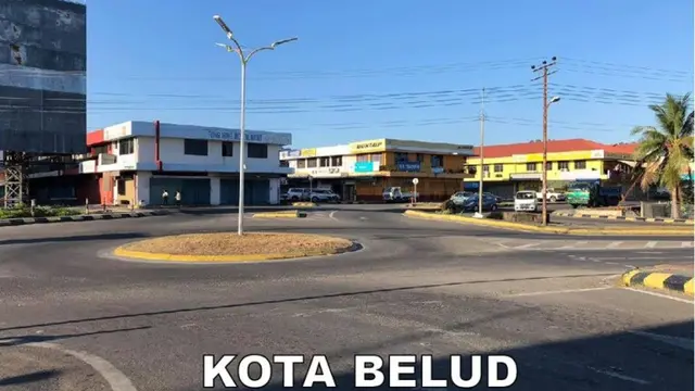 Malaysia Lockdown, 10 Potret Terkini Sabah yang Kosong Bak Kota Hantu