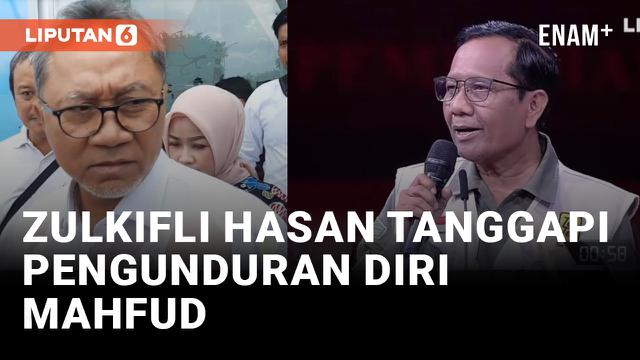 Mahfud MD Nyatakan Mundur sebagai Menteri, Begini Respons Zulkifli Hasan