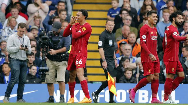 Liverpool Kalahkan Chelsea di Stamford Bridge