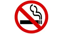 Lambang "Dilarang Merokok". (Sumber Wikimedia)