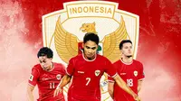 Timnas Indonesia - Rafael Struick, Marcelino Ferdinan, Justin Hubner (Bola.com/Adreanus Titus)