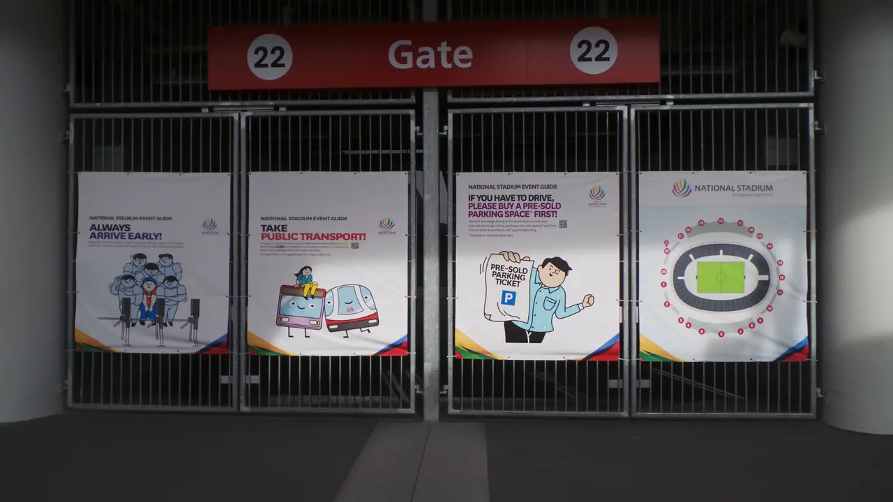  National Stadium Singapura