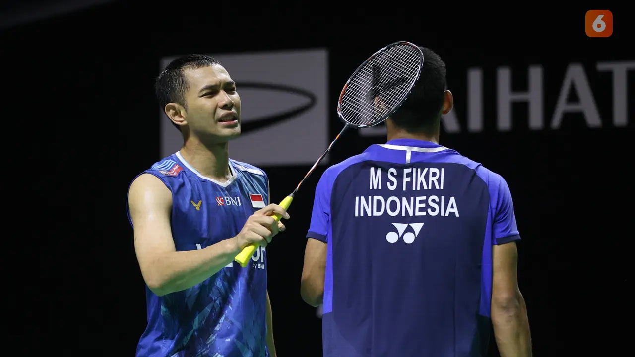 Foto: Jinakkan Sesama Wakil Indonesia, Fajar Alfian/Muhammad Fikri Melaju ke Perempat Final Indonesia Masters 2026