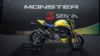 Ducati Monster edisi Ayrton Senna