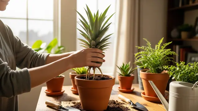6 Langkah Menanam Nanas dalam Ruangan, Panduan Hasilkan Buah Segar
