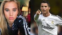 GODA - Cristiano Ronaldo kedapatan menggoda model seksi yang masih di bawah umur bernama Meredith Mickelson. (Mundo Deportivo)p