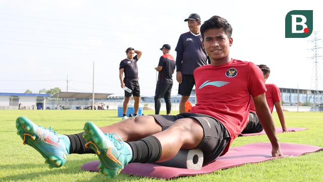 Foto: Full Senyum Skuad Timnas Indonesia U-22 dalam Sesi Latihan Jelang Hadapi Timor Leste pada Laga Ketiga SEA Games 2023