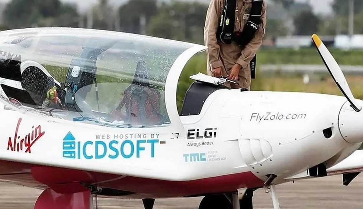 Ia mengudara selama 155 hari dengan pesawat kecilnya dan mendarat di Belgia pada Sabtu (11/1/2022). (Foto: Instagram/Zara Rutherford ).