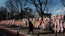 Diketahui, Presiden Yoon Suk Yeol dimakzulkan terkait upayanya memberlakukan darurat militer yang kemudian gagal dan membuat Korea Selatan bergejolak. (Yasuyoshi CHIBA/AFP)