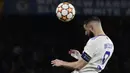 Penyerang senior itu menjadi pemain pertama yang mampu mencetak hattrick melawan Chelsea di Eropa. Hebatnya, ia hanya butuh waktu 46 menit. (AFP/Javier Soriano)