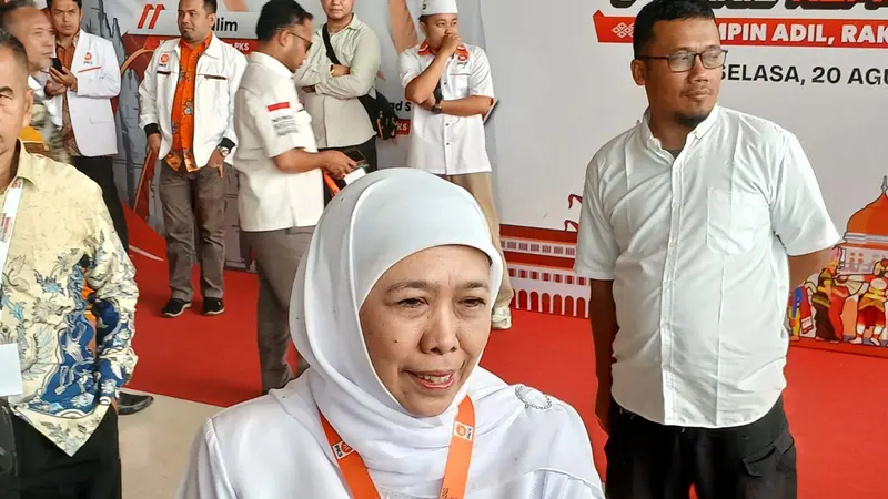 Bakal Calon Gubernur Jawa Timur Khofifah Indar Parawansa (Liputan6.com/Pramita Tristiawati)