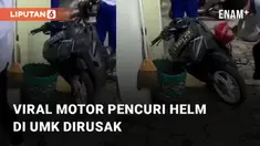 Dalam waktu 3 hari, 2 helm tercuri di Universitas Muria Kudus. Aksi terduga pelaku pencurian pun terekam CCTV