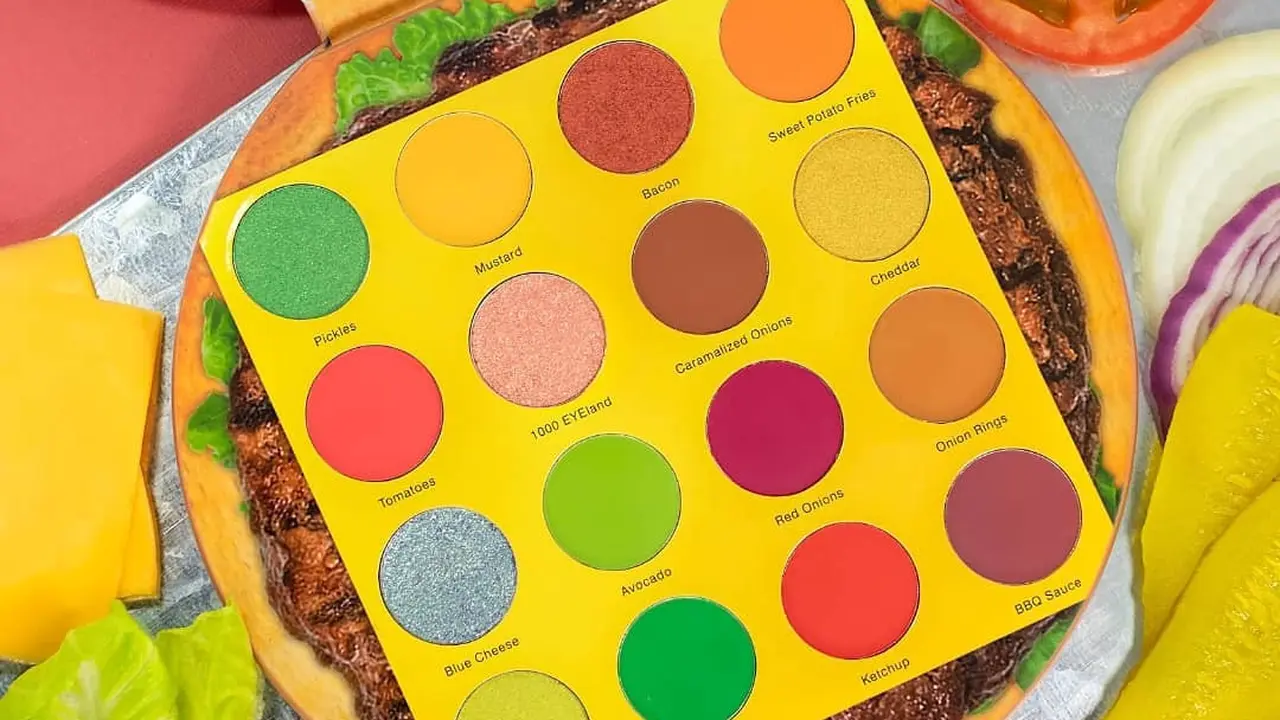 Burger eyeshadow dari Glamlite